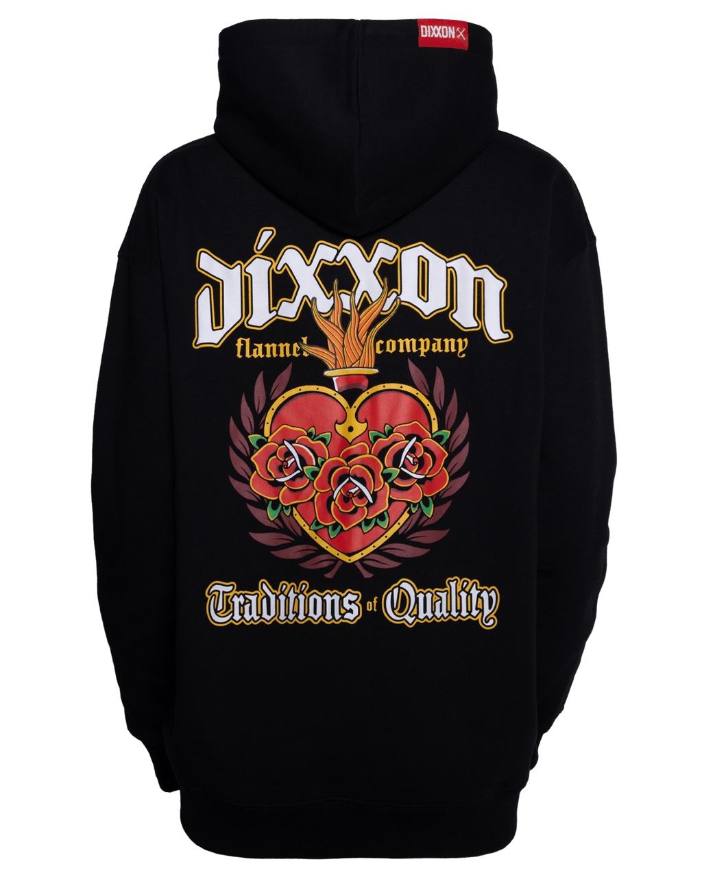 Women's Sacred Traditions of Quality Zip Up Hoodie - Black