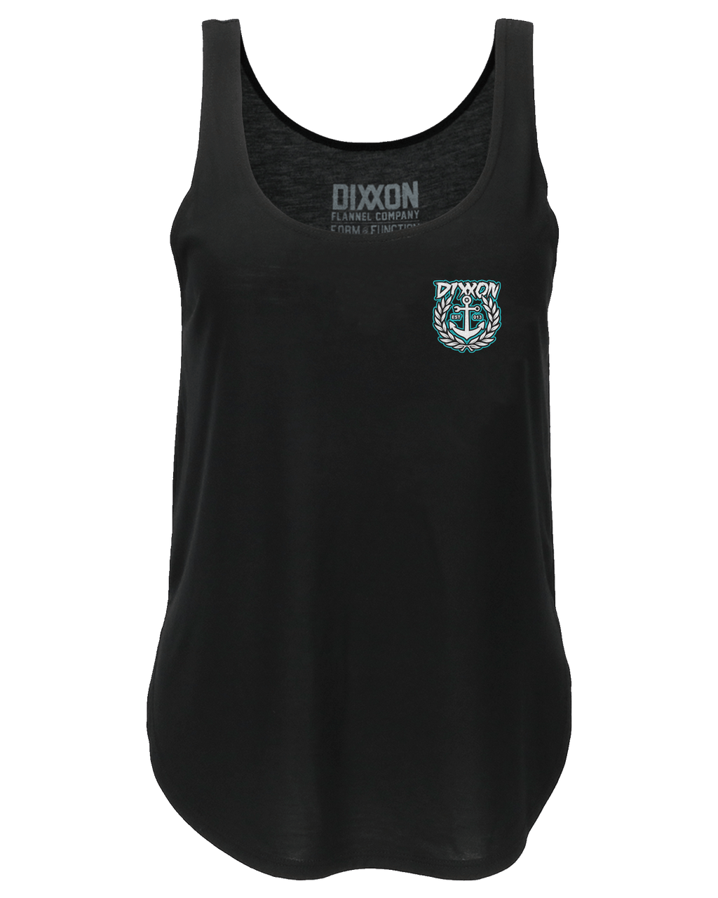 Women's Salty Crest Flowy Tank - Tiffany