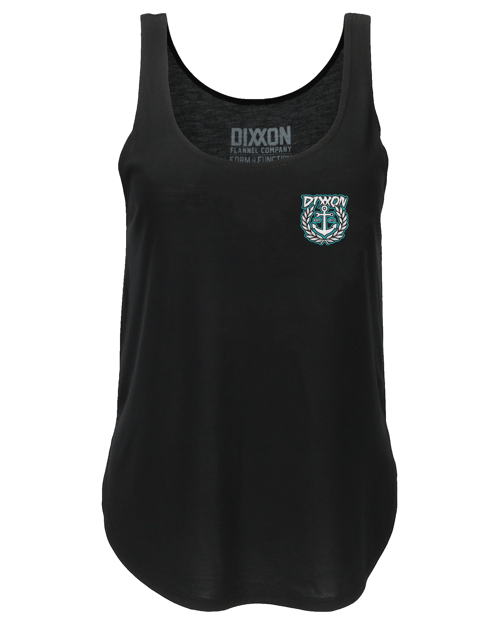 Women's Salty Crest Flowy Tank - Tiffany