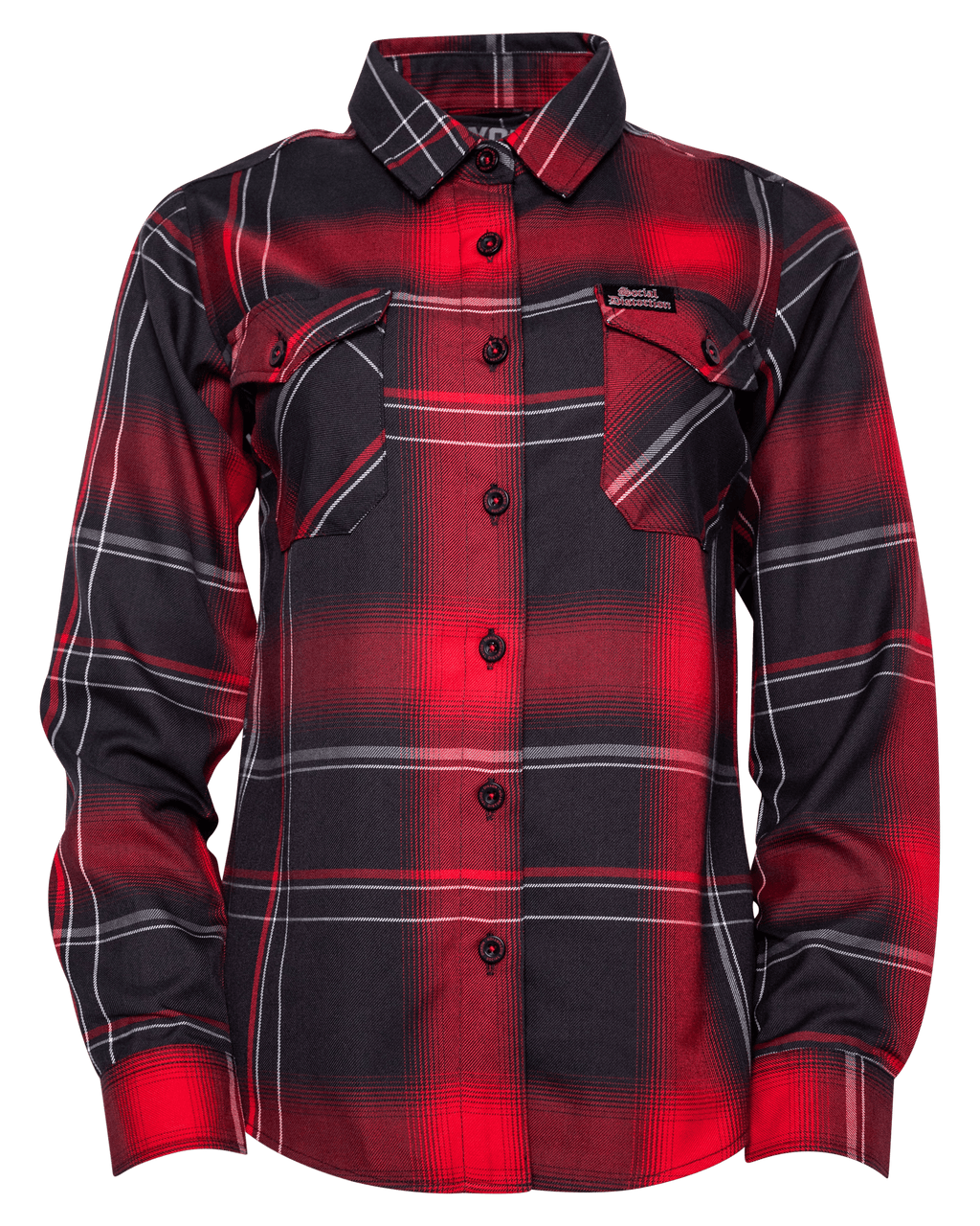 Women's Social Distortion Prison Bound Flannel