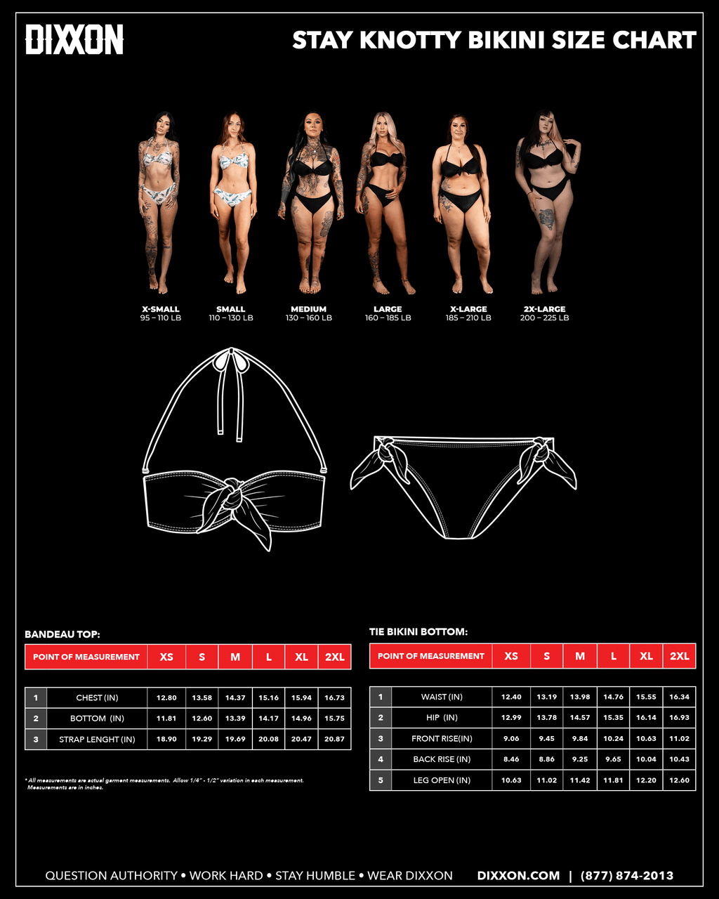 Women's Stay Knotty Bandeau Bikini Top - Barbuda