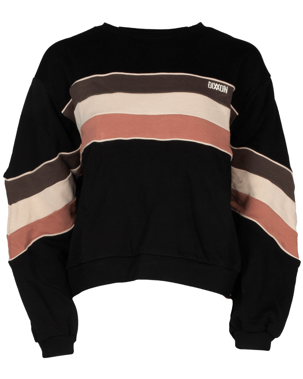 Women's Sunday Crewneck Sweatshirt - Neo Striped