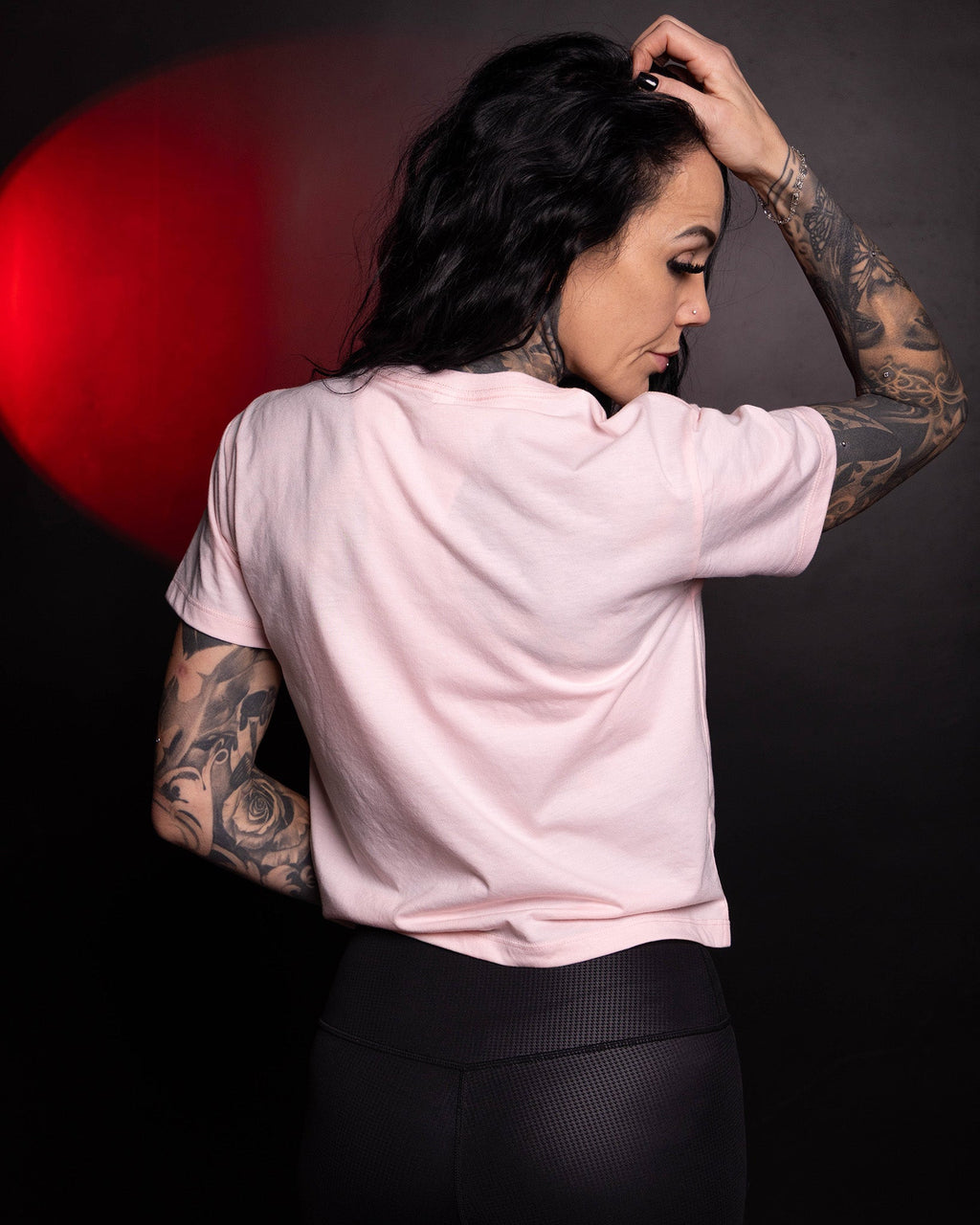 Women's Tarot Crop Top - Pink