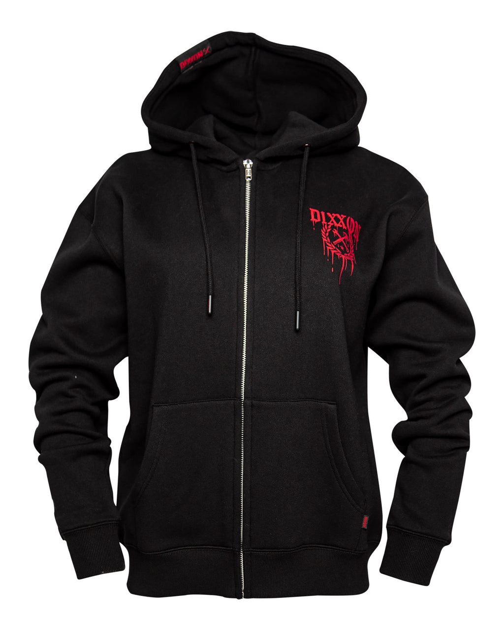 Women's Terror Zip Up Hoodie - Black