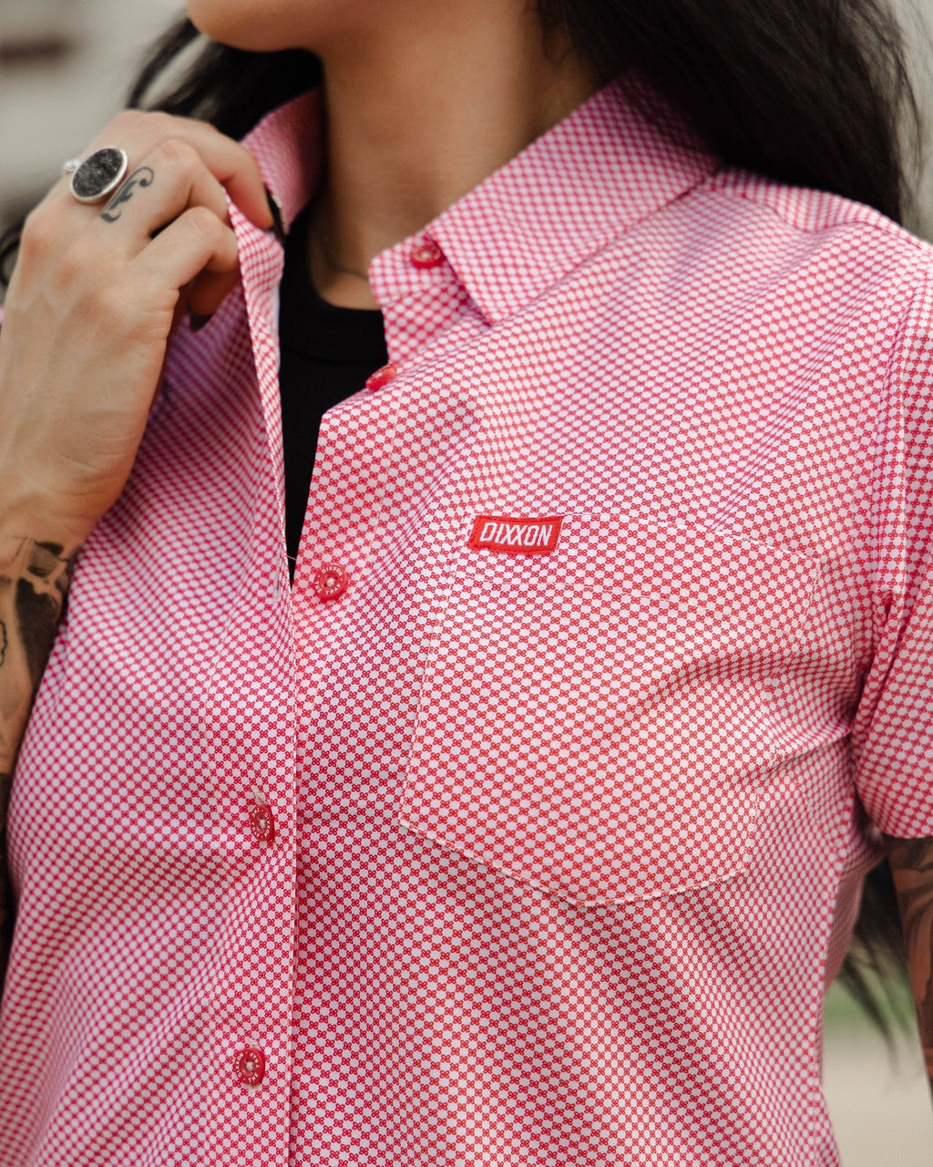 Women's The Trap Party Shirt - Red & White