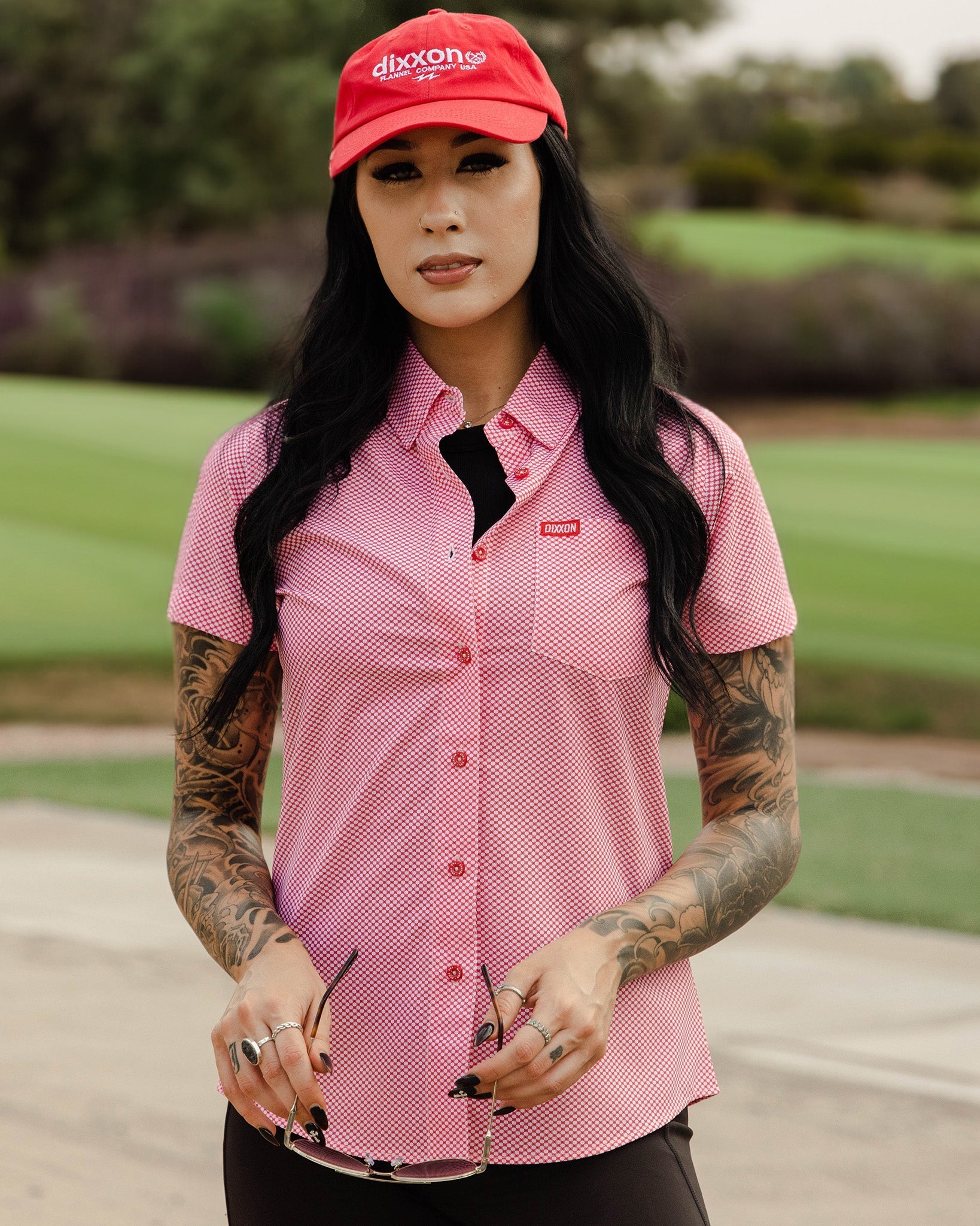 Women's The Trap Party Shirt - Red & White