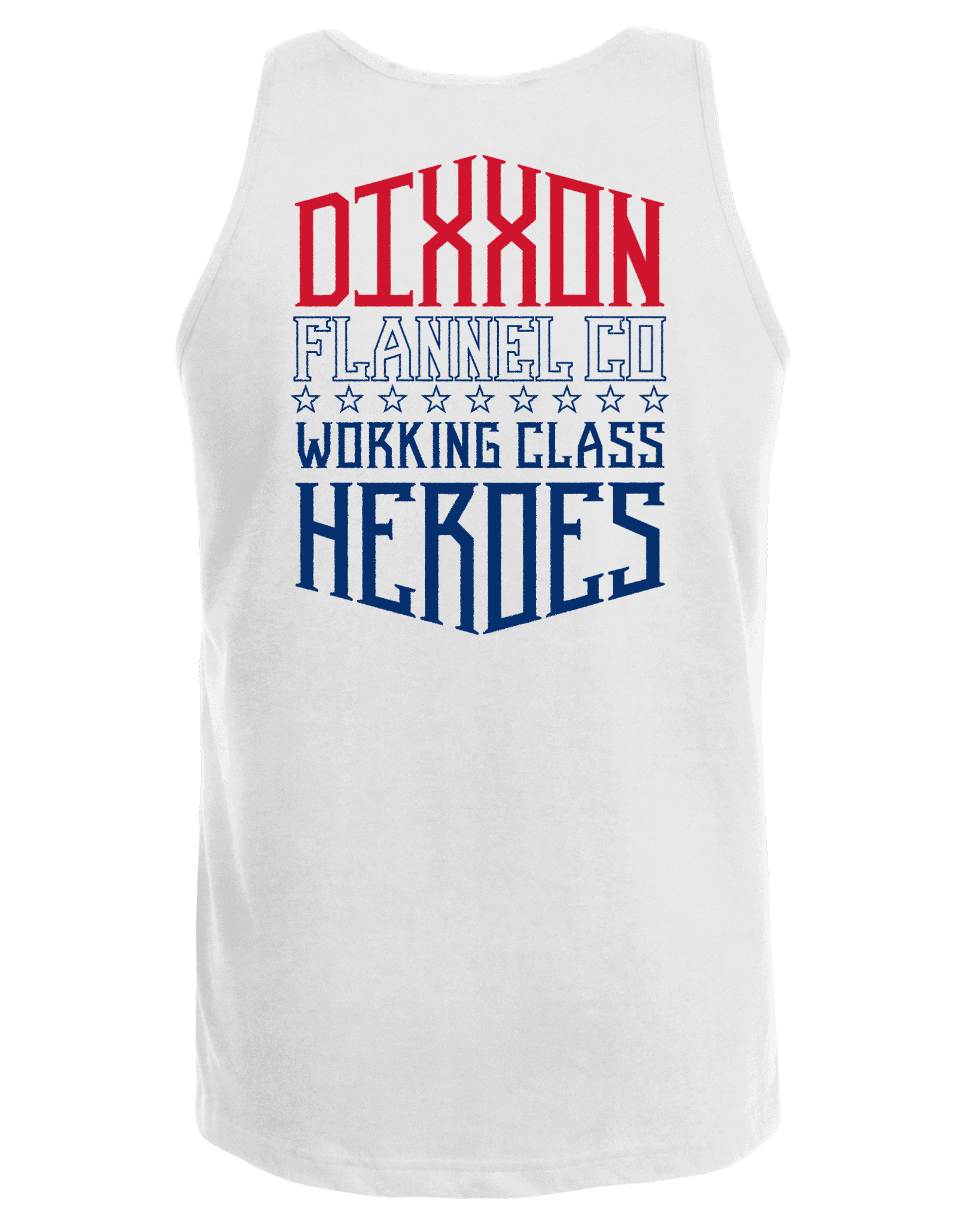 Working Class Heroes Tank - Red, White, & Blue