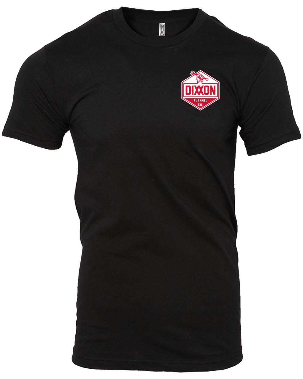 Red & White Working Class T-Shirt - Black