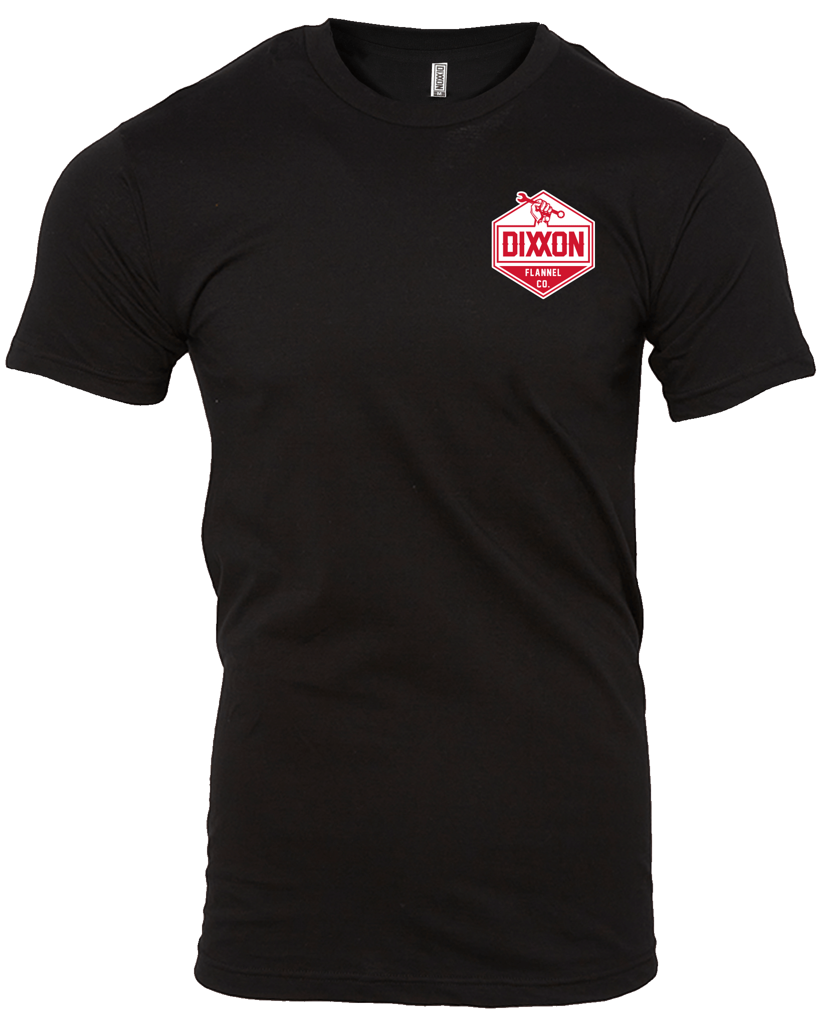 Red & White Working Class T-Shirt - Black