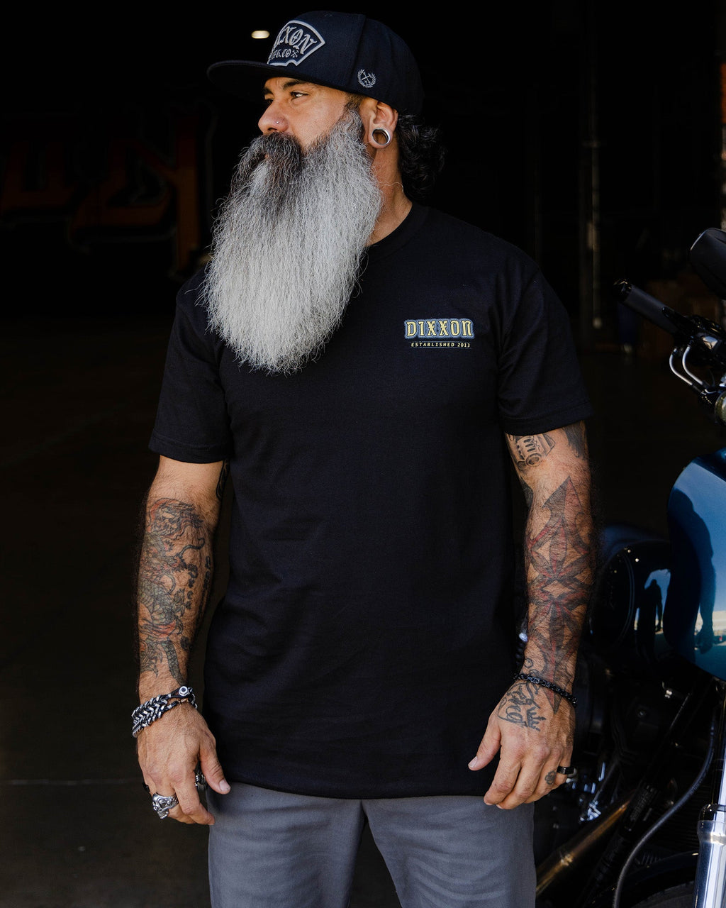 Yellow Motorhead T-Shirt - Black