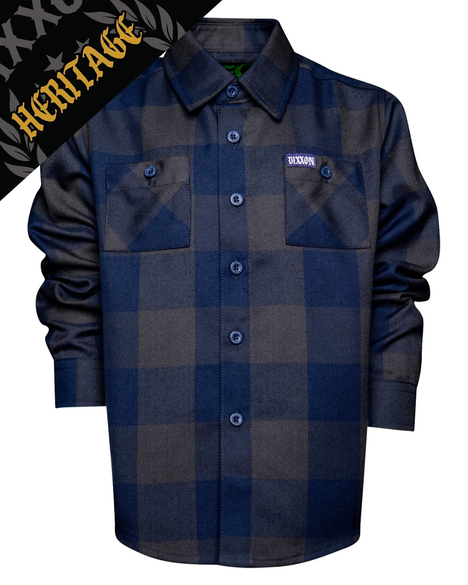 Youth 0 Dark 30 Heritage Flannel