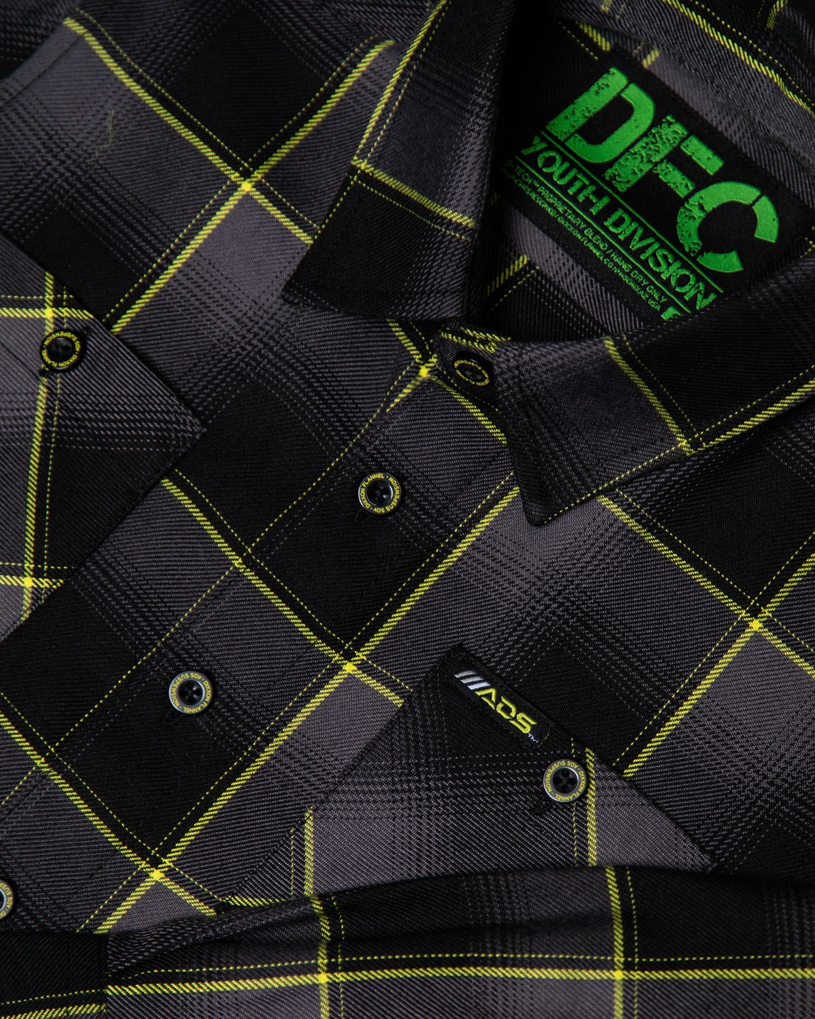 Youth ADS Racing Shocks Flannel