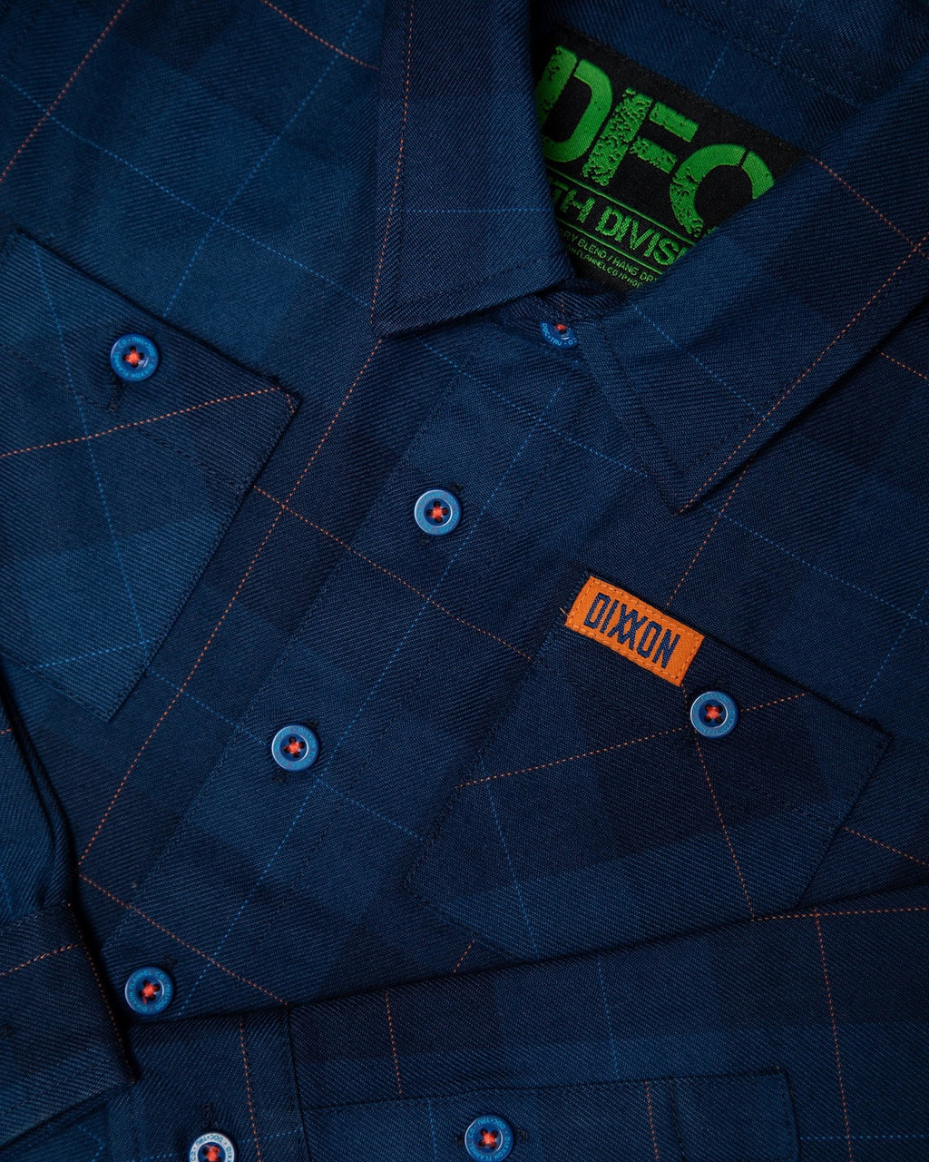 Youth DDC + TRU (Draplin) Flannel - Never-Ending Navy