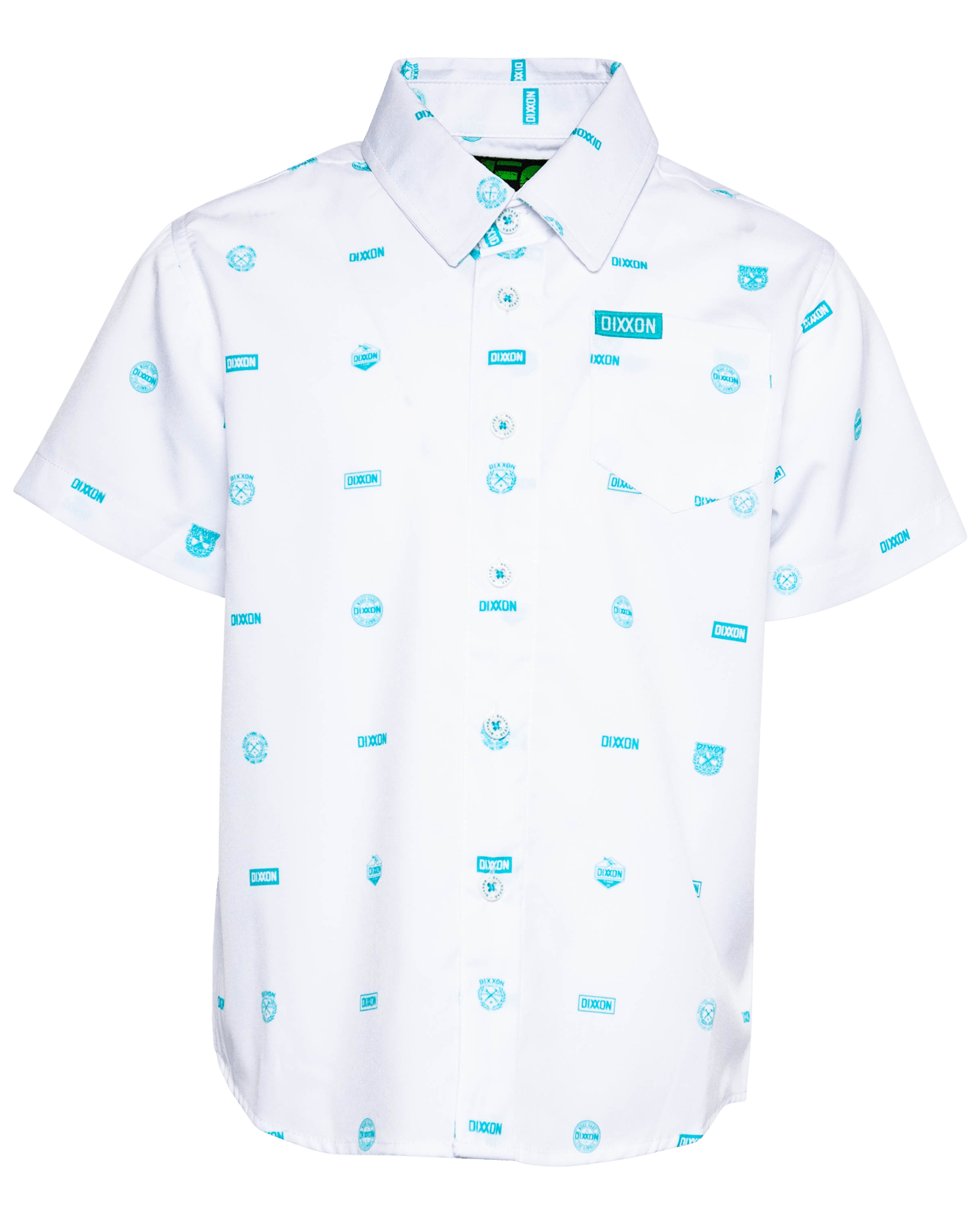 Youth Executive Party Shirt - White & Tiffany