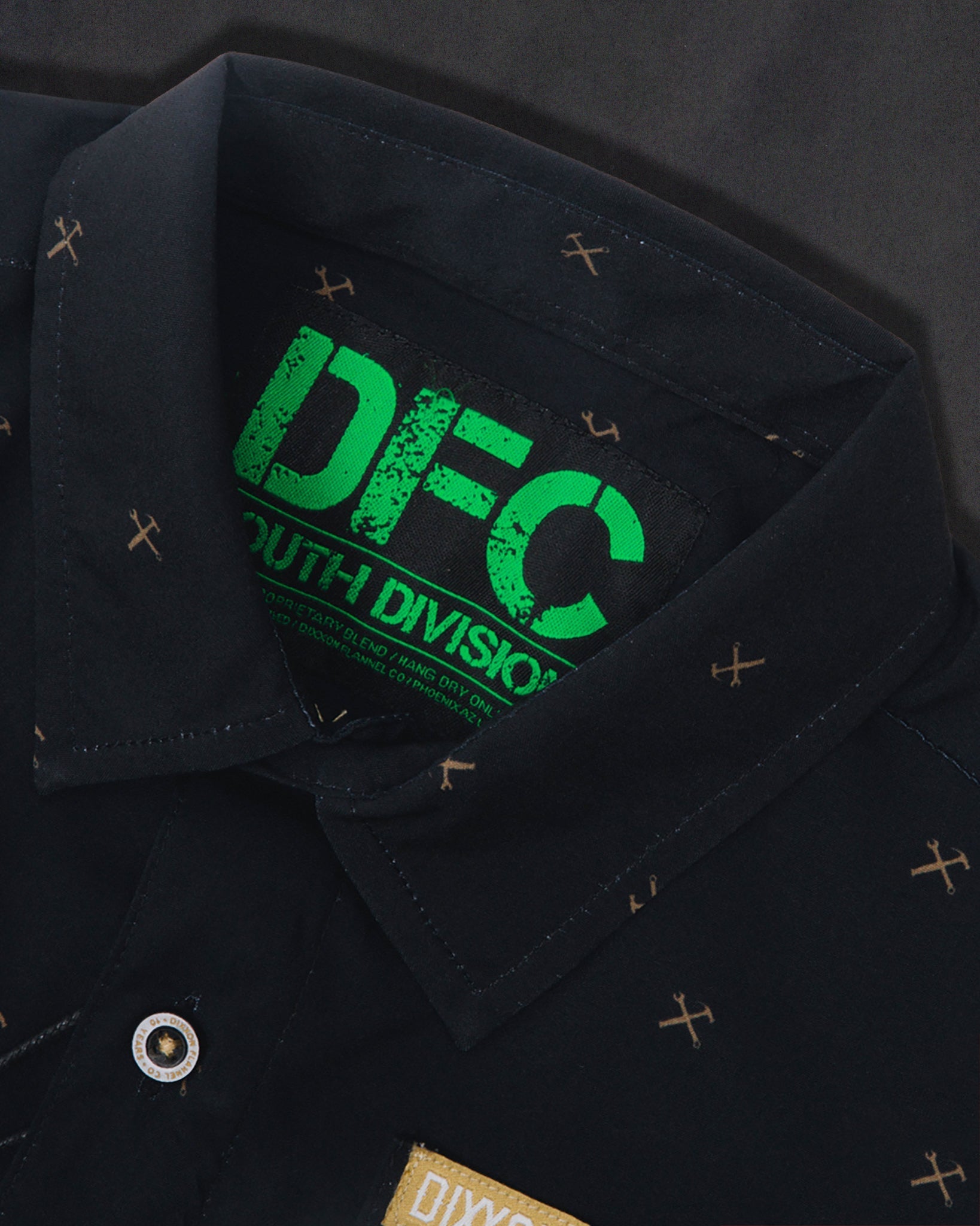 Youth Finney Party Shirt - Black & Gold