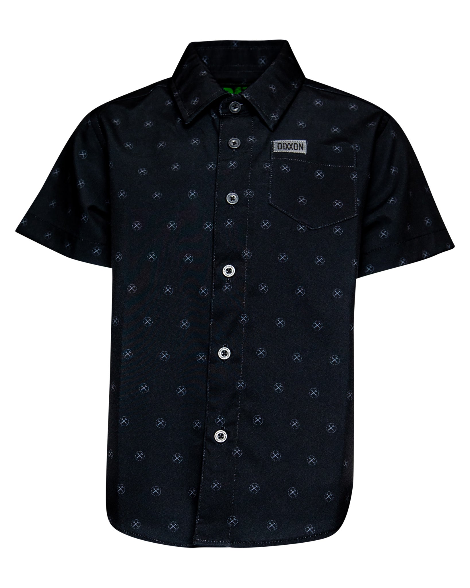 Youth Huckster Party Shirt - Black & Gray