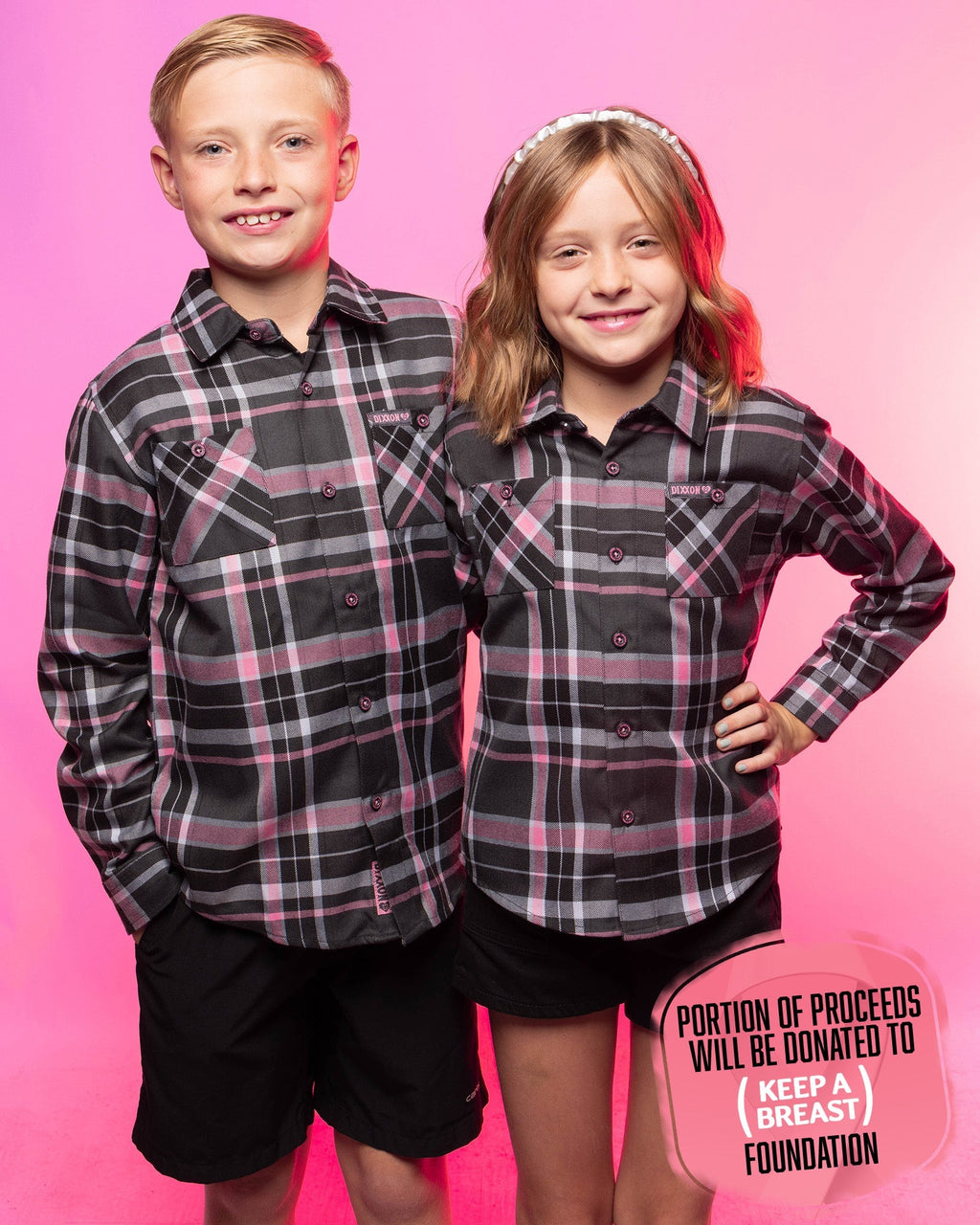 Youth I Love Boobies 2025 Flannel