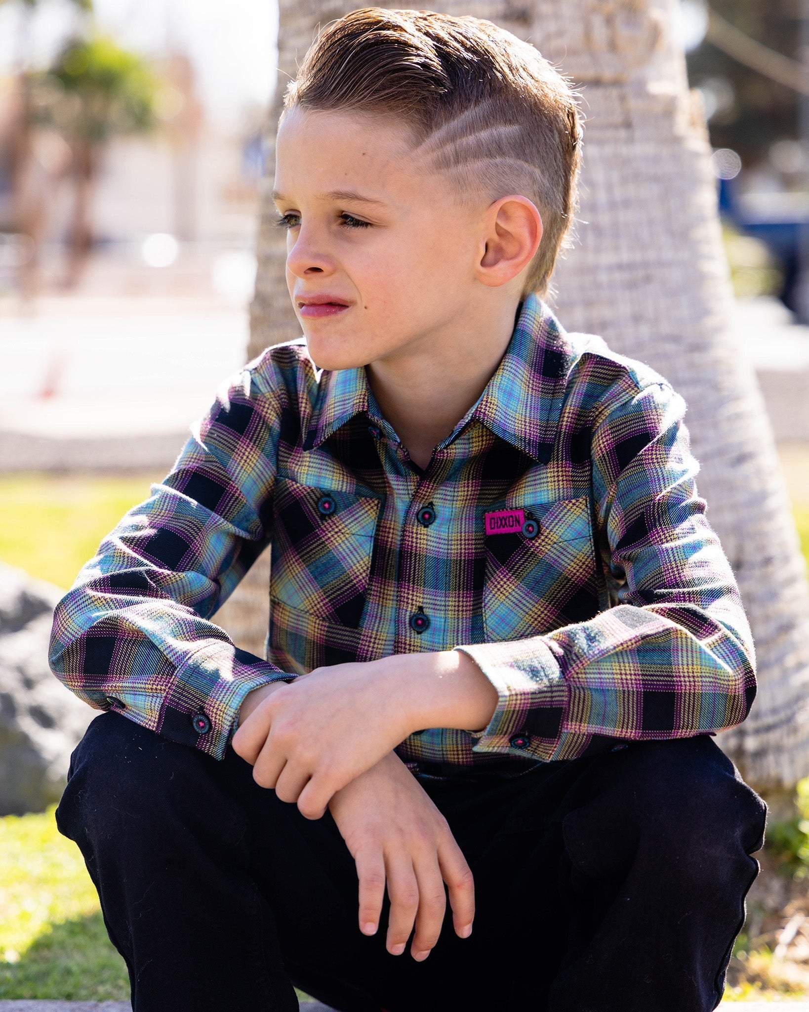 Youth Kevin Staab Scientist Flannel