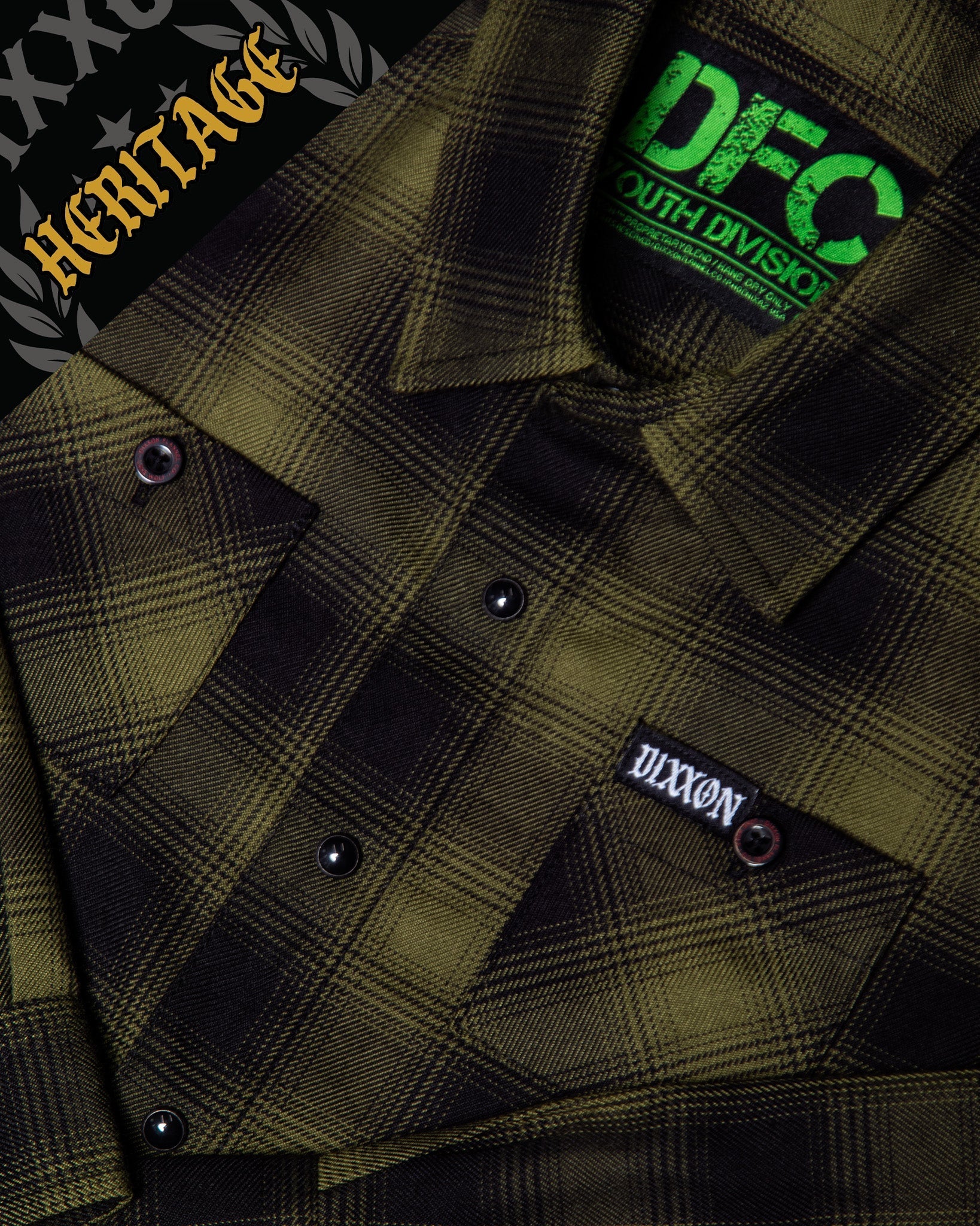 Youth Lone Wolf Heritage Flannel