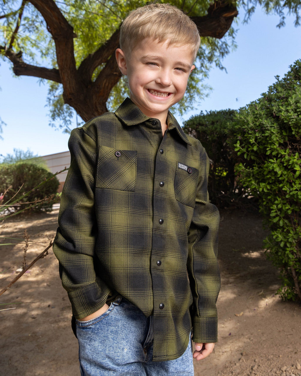 Youth Lone Wolf Heritage Flannel