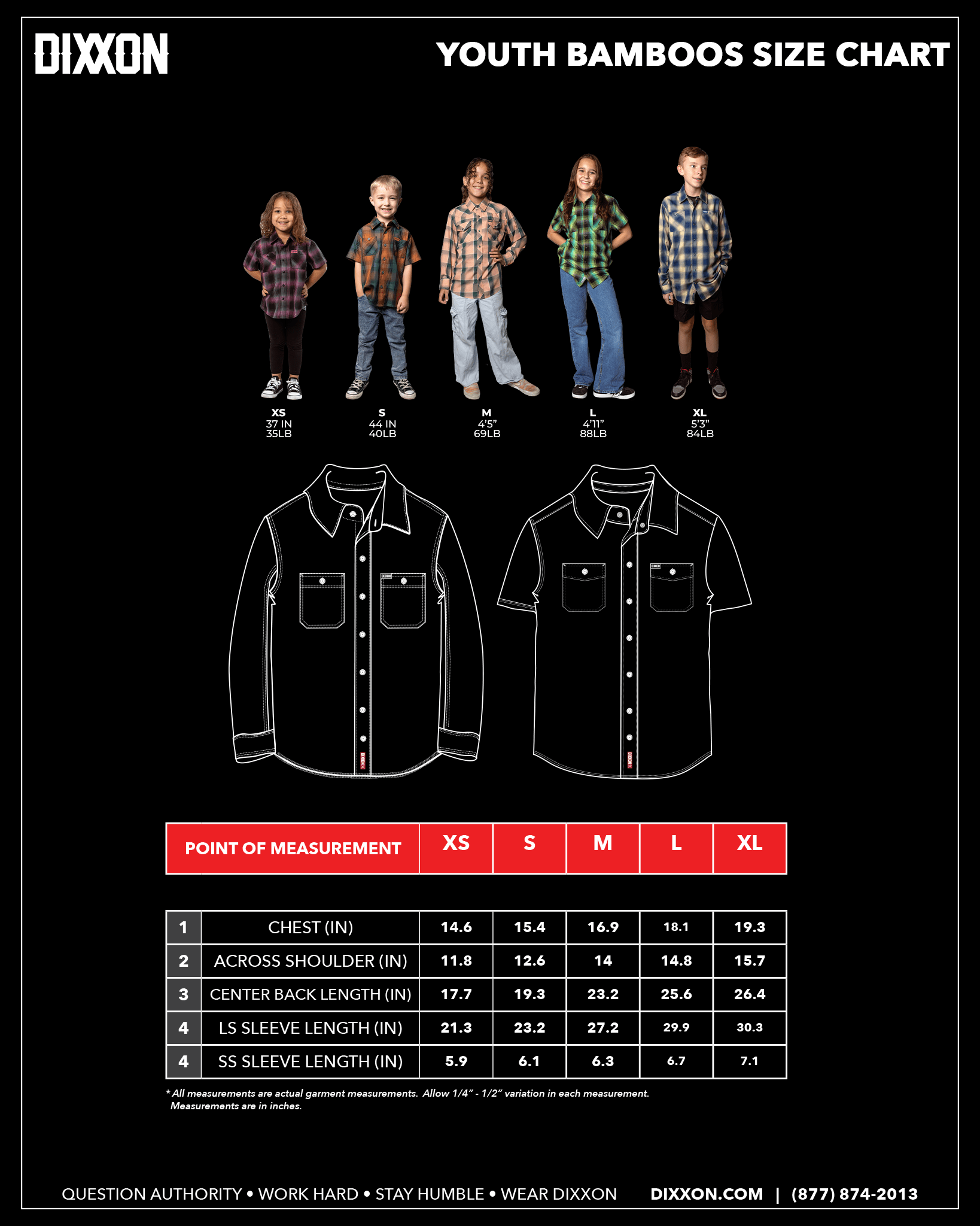 Youth Midnight Vice Bamboo Short Sleeve