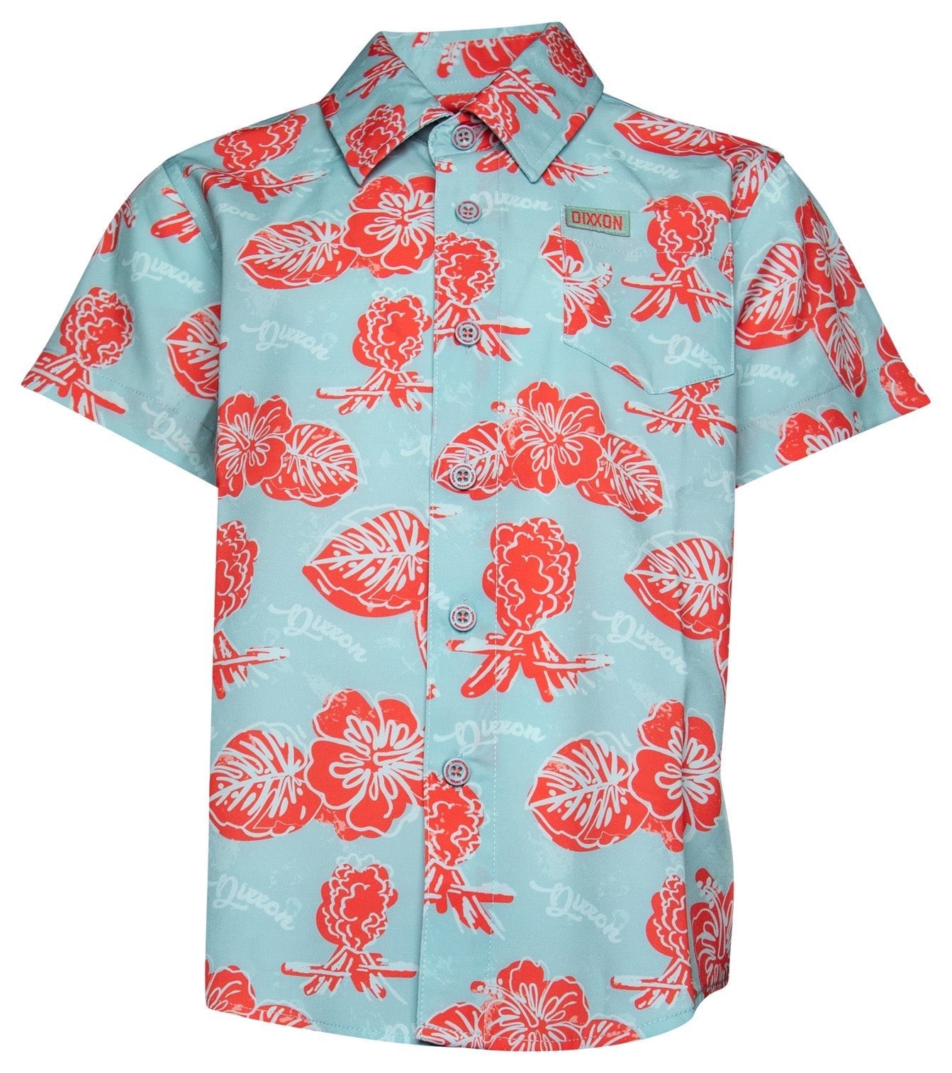 Youth Mount Wannahockaloogie Party Shirt - Blue & Red