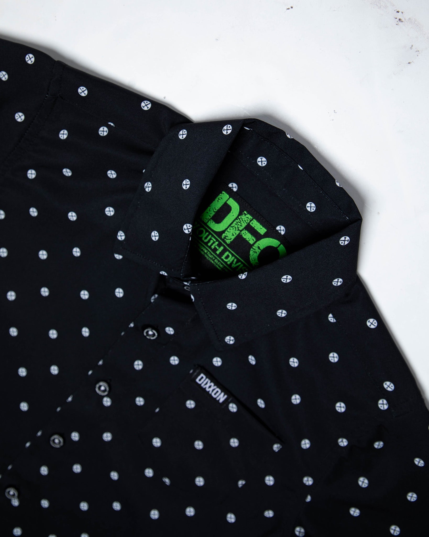 Youth Polkacide Party Shirt - Black & White