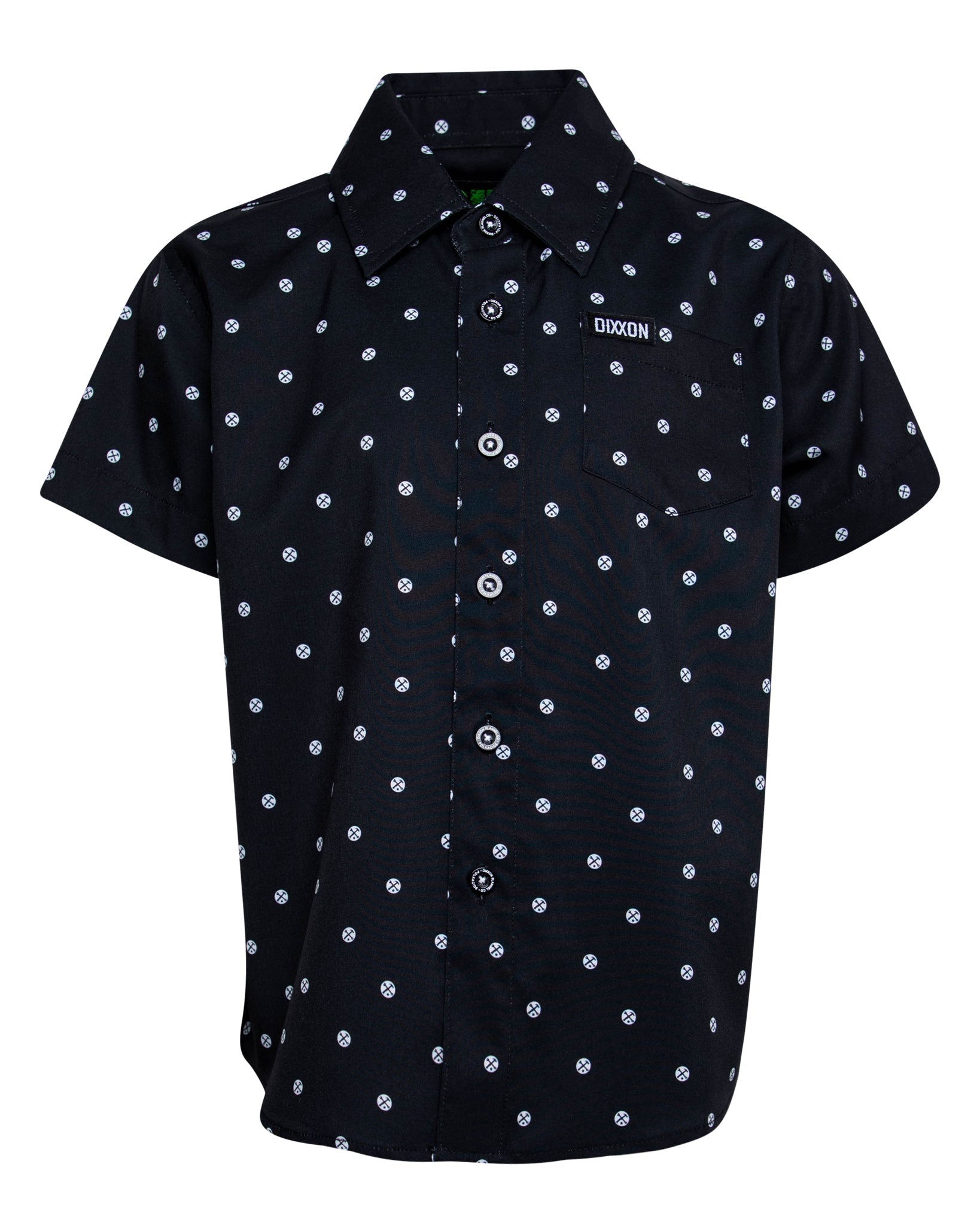 Youth Polkacide Party Shirt - Black & White