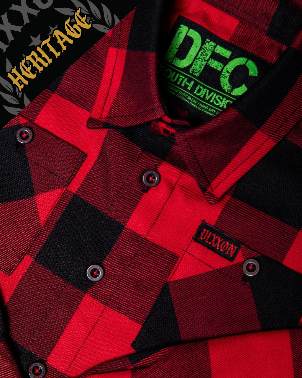 Youth Redrum Heritage Flannel