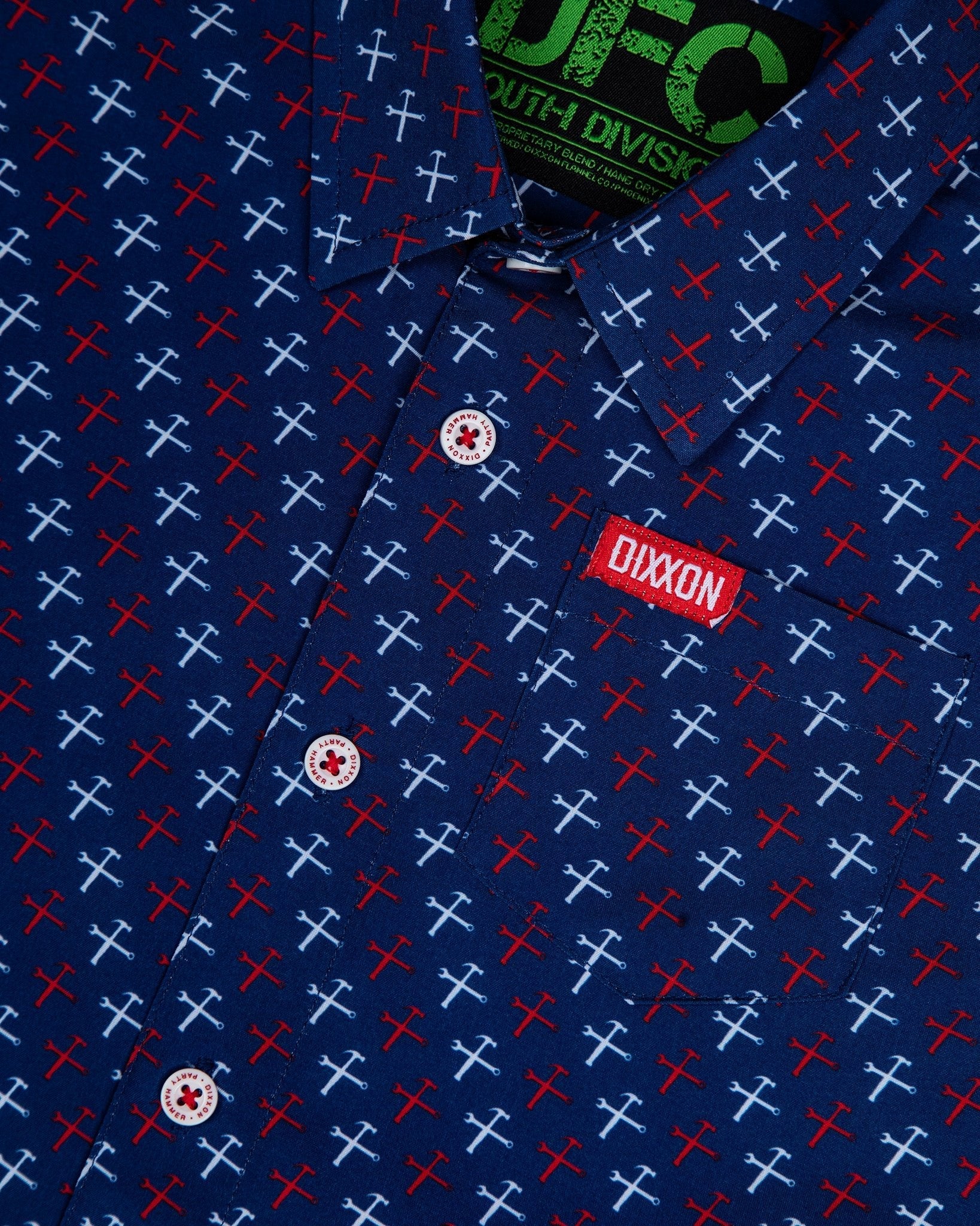 Youth RWB Party Hammers Party Shirt - Blue