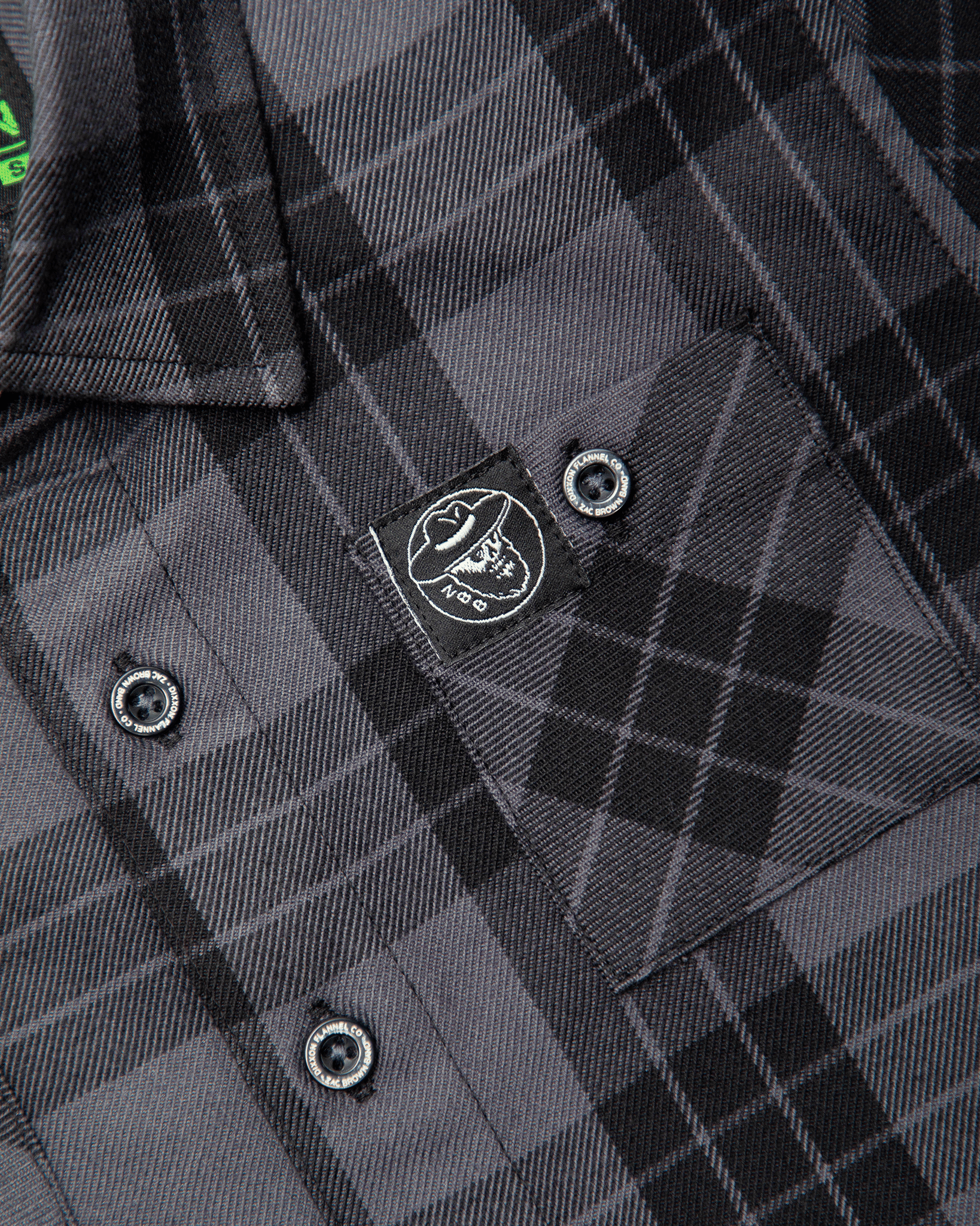 Youth Zac Brown Band 2024 Short Sleeve Flannel